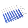 8Pcs Pickup Tool Stainless Steel High Accuracy Single Hook Pick