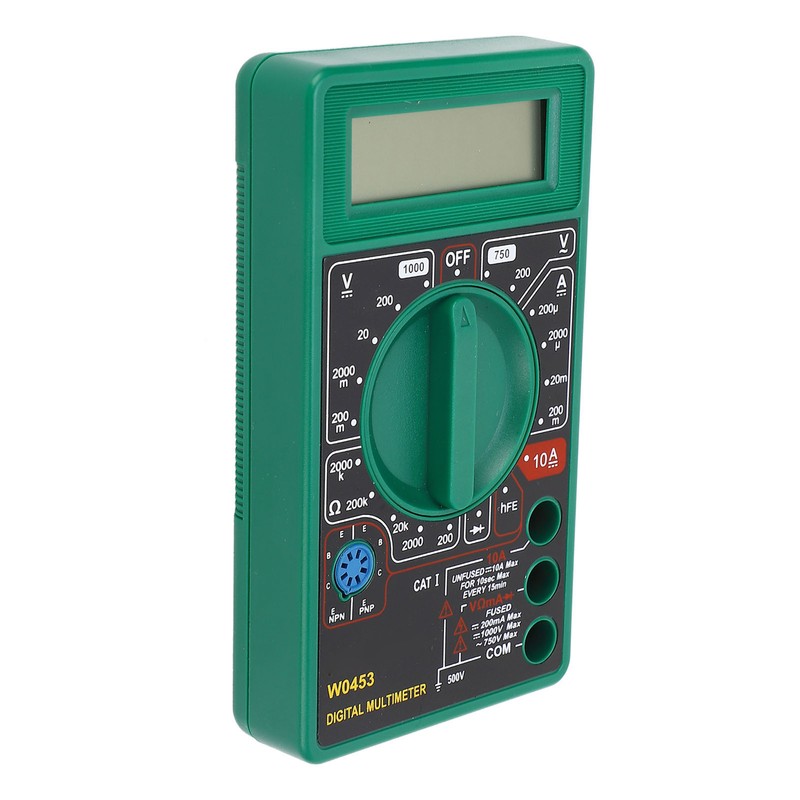 Digital Multimeter Tester Intelligent 1999 Counts Voltmeter Universal Meter with
