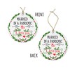 LillaGifts Married in A Pandemic Ornament - Wedding Ornaments -
