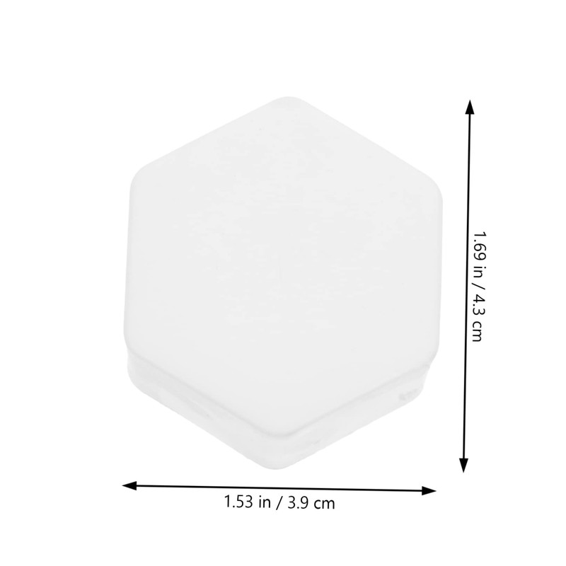 VILLFUL 20pcs Hexagonal Ppr End Cap Fitting Frost Resistant Water