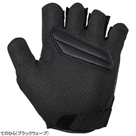 DAIWA DG-2121 Padded Quick-Drying Gloves, 5 Cut, Yellow Wave, XL