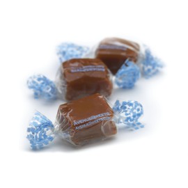 AvenueSweets - Handcrafted Individually Wrapped Soft Caramels - 2 x 5.2 oz Boxes (Sea Salt)