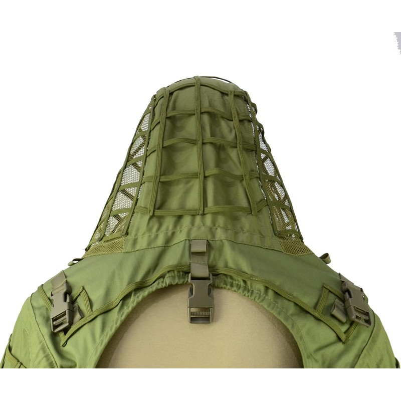 LytHarvest Ghillie Suit Foundation, Tactical Sniper Coats/Viper Hoods (Brown)