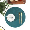 SHACOS Round Placemats Set of 4 Woven Braided Table Placemats