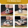 Meat Tenderizer Tool, with 28 Sharp Needles Retractable Safety Guard