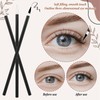 100 Pcs Disposable Eyeliner Brushs, Eyeliner Brushes Fine Point with