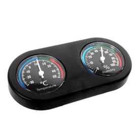 FantasyDay Reptile Terrarium Hydro-Thermograph and Humidity Gauge,Dial Gauges Pet Rearing Box Celsius and Fahrenheit