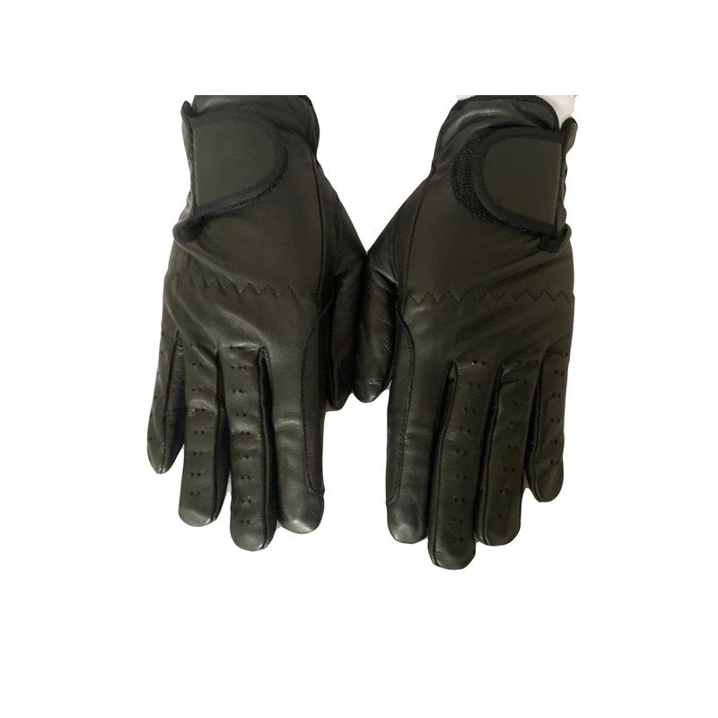 Sulkhanz Real leather horse riding gloves for ladies in YELLOW,