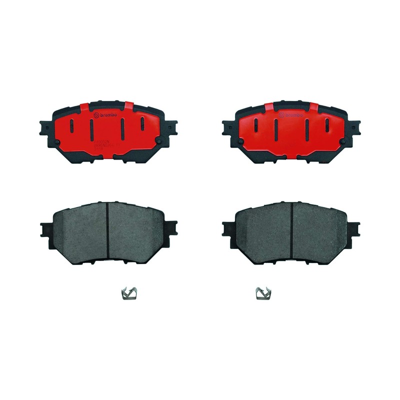 Balatas Cerámicas Delanteras BREMBO Compatible con Mazda 3 2.0L L4