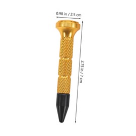 Luxshiny 1 Set DIY Car Dent Repair Tool Set Interchangeable Head Tap Down Pen Metal Dent Tap Down Hand Tool for Car Body Dent Removal