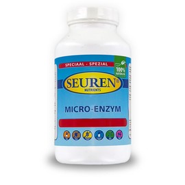 Seuren Nutrients | Micro Enzym 200 Tabletten | Magensaftresistente | Enzym-Komplex | Multi-Enzym | Glutenfrei | Laktosefrei | Zuckerfrei | (100% natürlich)