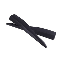 Small Black Bumper Guard Protector for Car Front Guard Door Edge Molding Scratch Protection Anti-Scratch Rubber Cover Under Lip Front Bumper Rear Bumper Step Bumper Crack Repair Aero Guard Aerofin Air