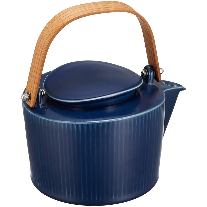 Hasami Ware 009546 323 Kuro Hayashi Kiln Pot, Earthenware, Approx.