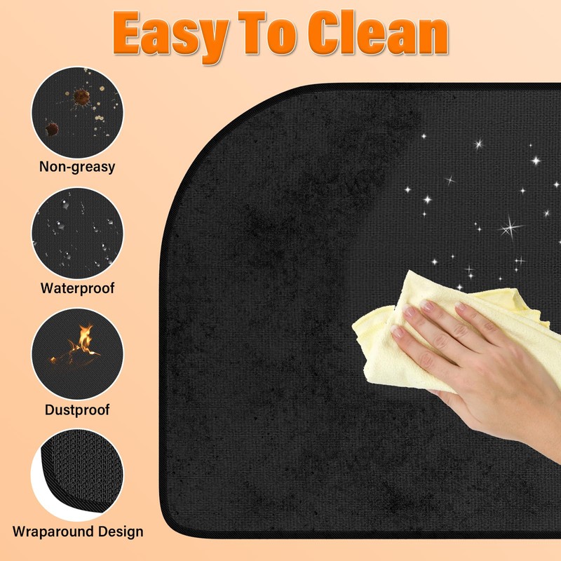 100 x 60 cm Fireproof Mat for Indoor Use, Fireproof