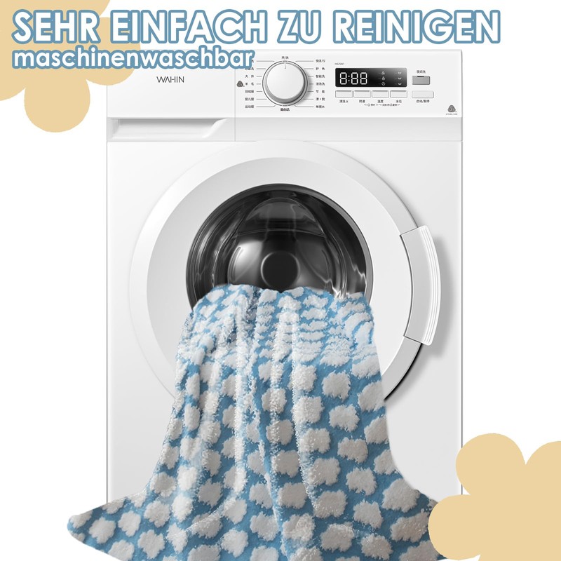 Amarrirose Waterproof Dog Blanket, 80 x 100 cm, Machine Washable,