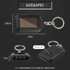 Kaito Denshi LED Light Keychain Light, Flashlight, Solar, Handy, Disaster