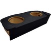 Compatible with Nissan 350Z Coupe 2003-2008 Dual 12" Subwoofer Hatch