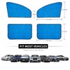 Aokway Side Window Sunshade Sun Shade for Car Window Double
