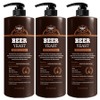 Dr. Raphael Brewer's Yeast Shampoo, 1L, 3 pcs / 닥터라파알 맥주 효모 샴푸, 1L, 3개