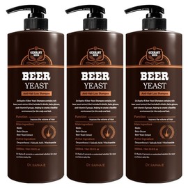 Dr. Raphael Brewer's Yeast Shampoo, 1L, 3 pcs / 닥터라파알 맥주 효모 샴푸, 1L, 3개