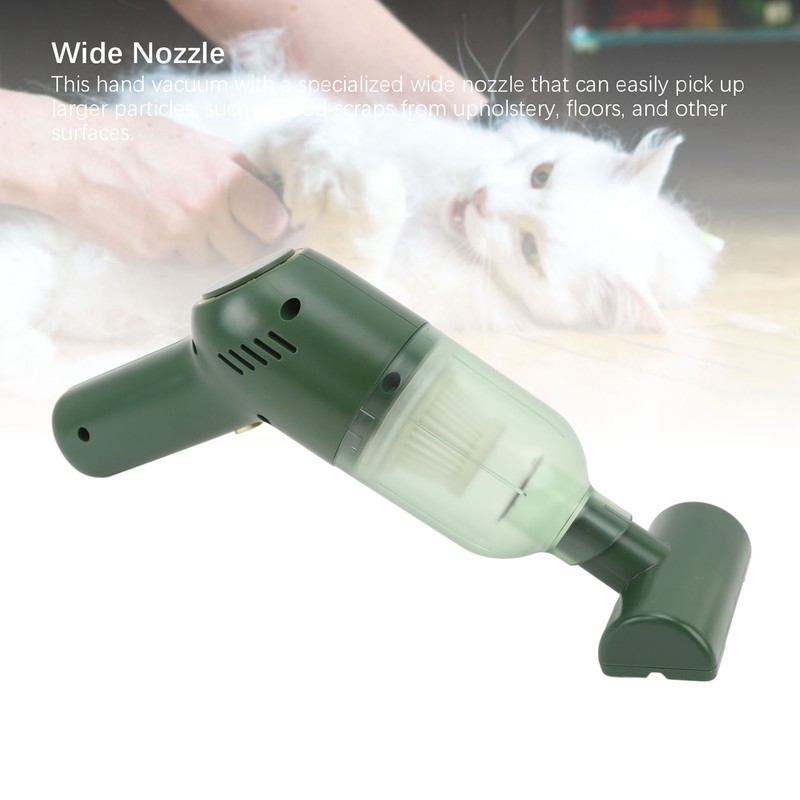 Pet Hair Handheld Vacuum Cordless Rechargeable Compact Cat Dog Hair