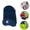 Kisangel 11pcs Golf Iron Professional Portable for Iron Elastic Material