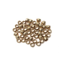 LTWFITTING 3/16-Inch Brass Compression Sleeves Ferrels,BRASS COMPRESSION FITTING(Pack of 50)