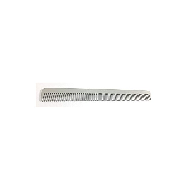 Swedish Crown Professional Men's Comb with Genuine Leather Case Aluminium
