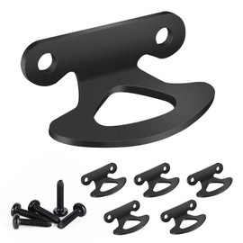 Tie Down Anchors 6 Pack for 2000-2017 Ford F150 Truck Bed Tie Down Anchors with Black Powder Coating | Fits 2004-2017 F-150 Styleside 2001-2010 F 150 Explorer Sport Trac, Inner Bed Tie Downs Hooks
