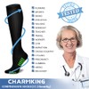 CHARMKING Compression Socks for Women & Men (8 Pairs) 15-20