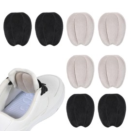 4 Paare Schuhzungenpolster Schuhpolster Vorne Schuheinlagen für zu Große Schuhe Weiche Selbstklebende Schuhfüller für Lockere Schuhe Männer Frauen Schuh Ferse Pad