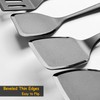 Silicone Spatula Set, 600°F Heat Resistant Silicone Spatula Turner Flipper