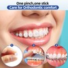 RAZOKO Orthodontic Wax for Braces Wax Dots 90 Individual Hygienic