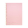 Lihit Lab Open Ring Notebook, Semi B5, Pink N2725-12