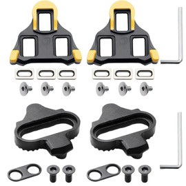 Cleats for Cycling Shoes, Spd Cleats for Road and Indoor Cycling, 2 Sets of High Performance and Durable Bike Cleats for Enhanced Grip and Stability