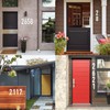 Iluminpro 8 Inch House Numbers, Aluminum Modern House Numbers for
