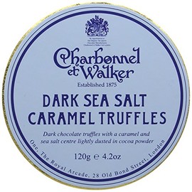 Charbonnel et Walker Dark Sea Salt Caramel Truffles 120 g