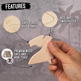 3D Wooden Puzzle,3D Puzzle for Kids,3D Robot Puzzle, Robot Model,Wooden Puzzle for Kids and Adults,Puzzle Education Toys for Kids(ROBOT)