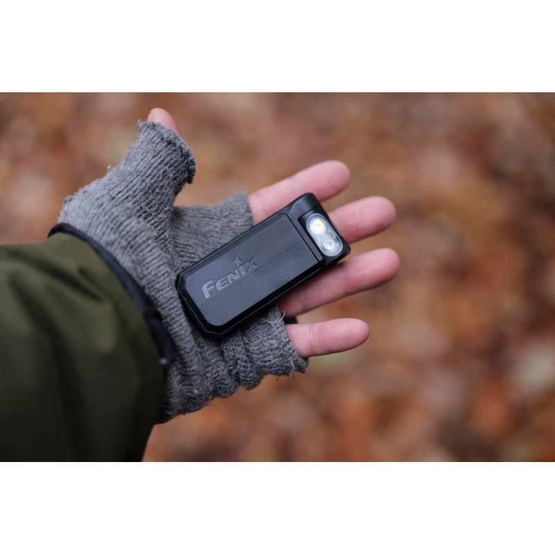 Fenix SW05R-UV Clip-on UV Flashlight, 150 Lumens, USB-C Rechargeable, Built-in