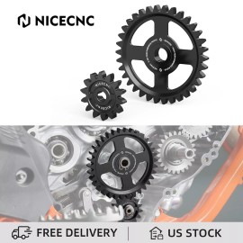 NICECNC Engine Oil Pump Idler Gear Kit For KTM 250 350 EXC EXC-F XCF-W 2017-2022