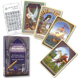 Mystical Renorman Card, Mystical Lenormand Card with Instruction Manual (English Language Not Guaranteed)