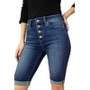 Kan Can Bermudas de talle alto para mujer, 6312 m.,