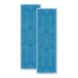 Polti Moppy PAEU0342 Kit 2 Panni in Microfibra per la Pulizia di Pavimenti e Superfici Verticali, Elevato Potere Assorbente, Lavabili in Lavatrice