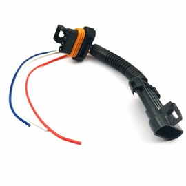 DEVMO 3-Wire Tail Light Power Harness Compatible with 2015-2021 Polaris RZR 900 1000 XP Turbo Light Whip Brake Light License Plate Light 3 Wire Power Connector