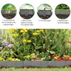 Garden Edging 40pcs, Faux Stone Edging for Landscaping [4 Inch