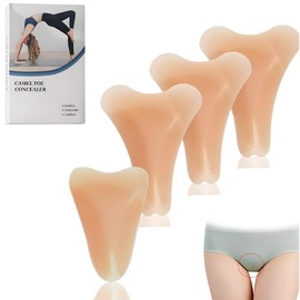 TumanLiving 4 Packcamel toe concealer for swimsuit, Women's camel toe cover Premium Y-Shape Design for Women Reusable invisible self-adhesive silicone pads for women.