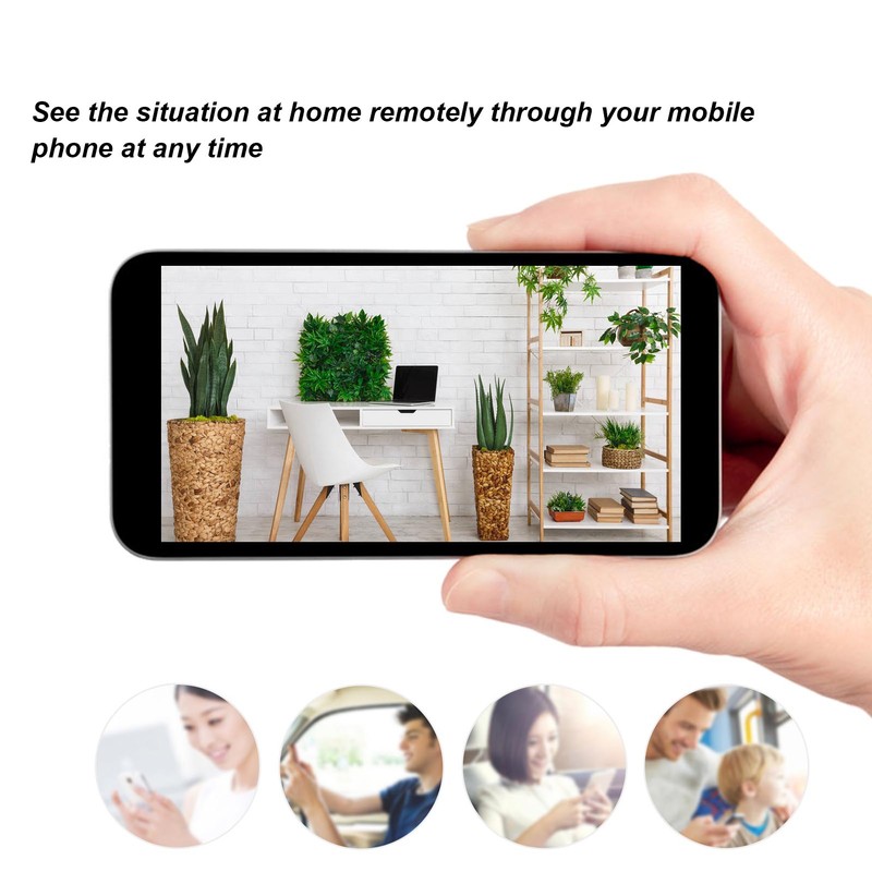 Wifi Security Camera 2.4G 2MP HD Voice Intercom Infrared Night