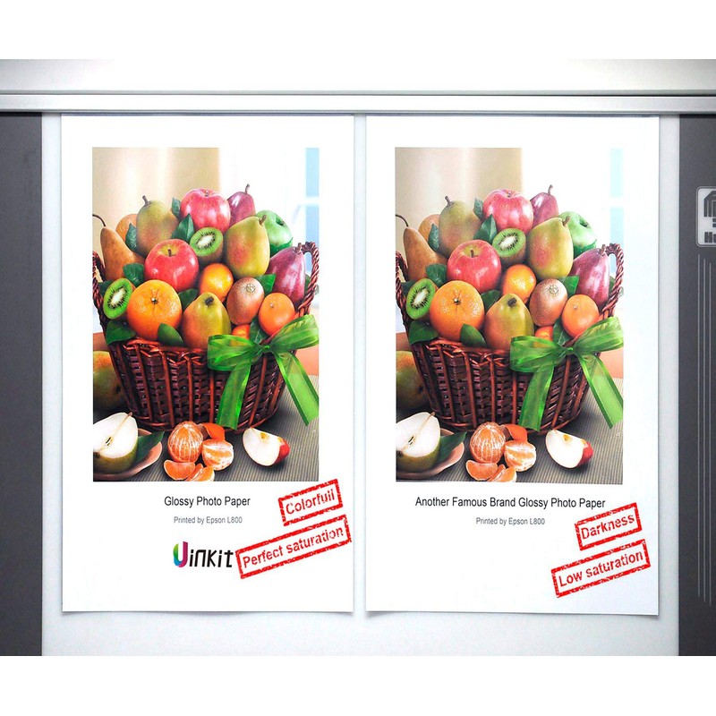 A4 180Gsm Photography Paper - 100sheets High Glossy White Inkjet
