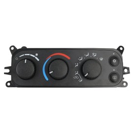 A/C Air Conditioning Heater Control Panel Compatible with Dodge Ram 1500 2500 3500 2002-2005 Dodge Dakota 2001-2004 Replace 599-212