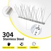 KOKMEYA Bird Spikes 9.84FT, 304 Stainless Steel Bird Deterrents Spikes